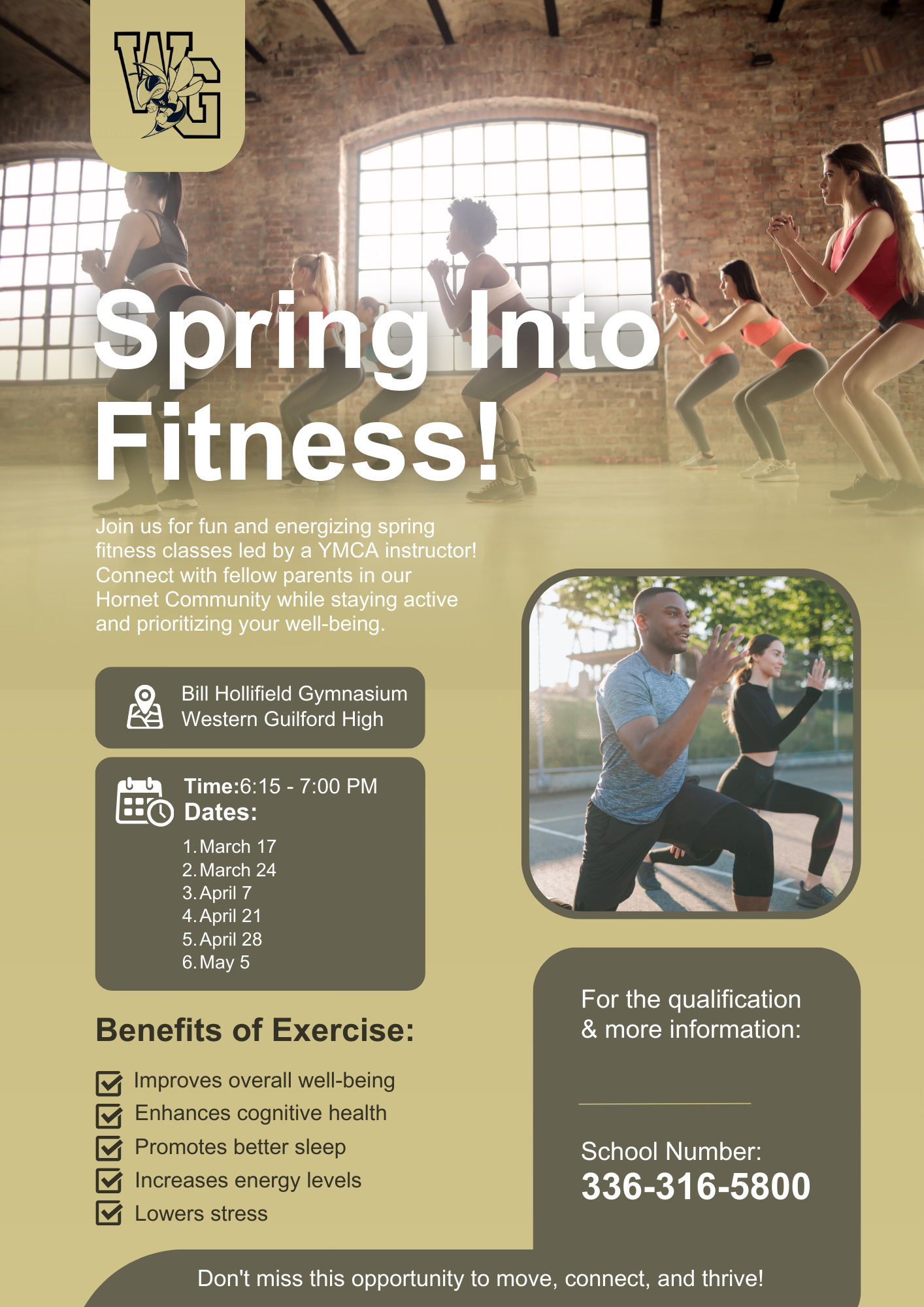 Spring into fittness.